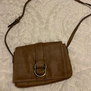 Brown crossbody bag